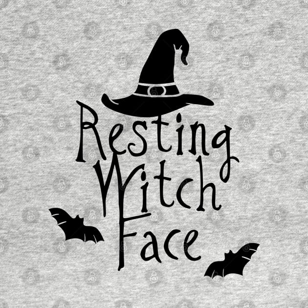 Resting Witch Face - Black Text by Geeks With Sundries